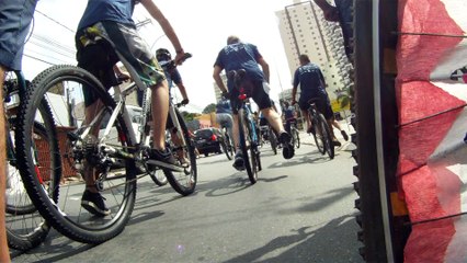 Aniversário de Taubaté, Passeio ciclístico, Papai Noel com 100 bikers, SP, Brasil, 05 de Dezembro de 2015, (18)