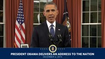 President Obama Addresses the Nation From The Oval Office