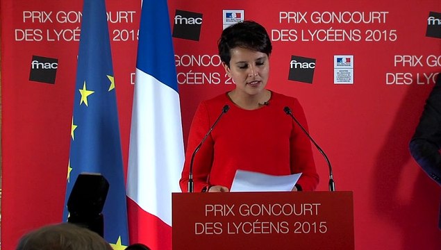 Discours de Najat Vallaud-Belkacem, ministre de l'Éducation nationale, de l'Enseignement supérieur et de la Recherche