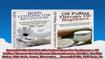 Essential Oils Box Set 10 Body Lotions For Beginners  Oil Pulling Therapy For Beginners