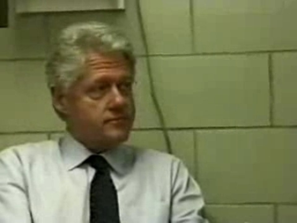 Dernier jour Président Clinton