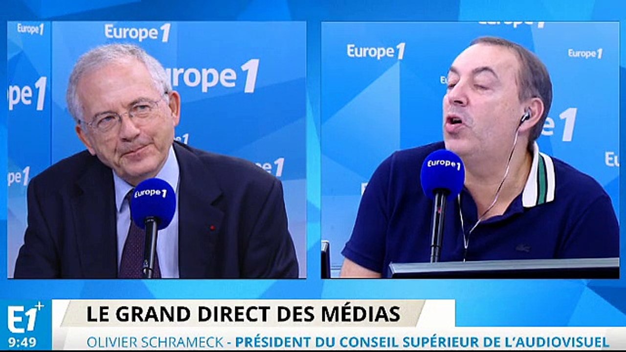 Schrameck : "Rien de choquant à ce qu'il y ait une chaîne d'information publique"