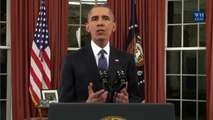 President Obama Full Oval Office Speech--Address to the Nation