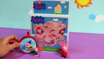 La Cerdita Peppa Kit de Bisutería de Peppa Pig Manualidades para Niños