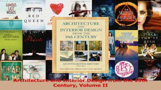 Read  Architecture and Interior Design from the 19th Century Volume II Ebook Free