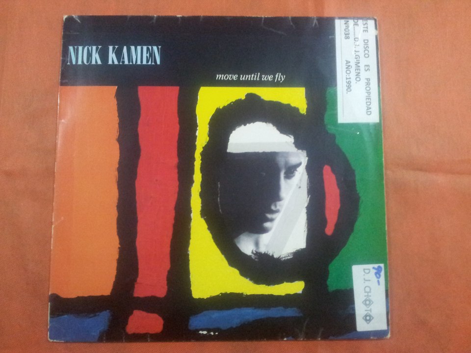 NICK KAMEN.''MOVE UNTIL WE FLY.''.(I PROMISED MYSELF.)(12'' LP.)(1990.)