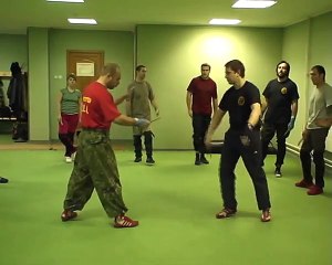 Спарринговая работа в ножевом бою фильм 1 часть 2