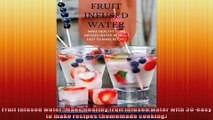 Fruit infused water Make healthy fruit infused water with 30easy to make recipes
