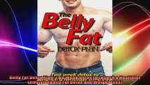 Belly Fat Detox Plan Two Week Detox to Launch a Healthier Lifestyle Belly Fat Detox and