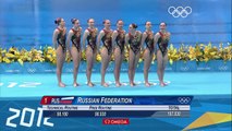 Russia Wins Teams Synchronized Swimming Gold  London 2012 Olympics - Brave & Sklillfull Girls