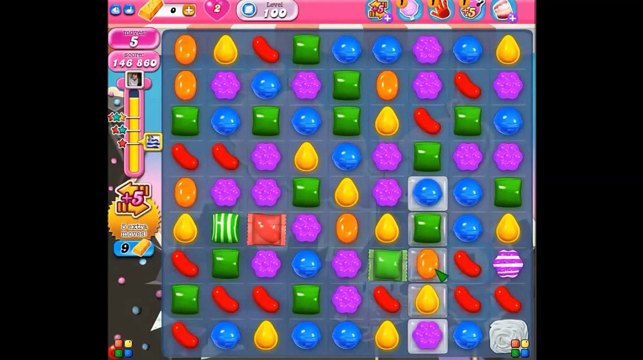 Candy Crush Saga Level 100