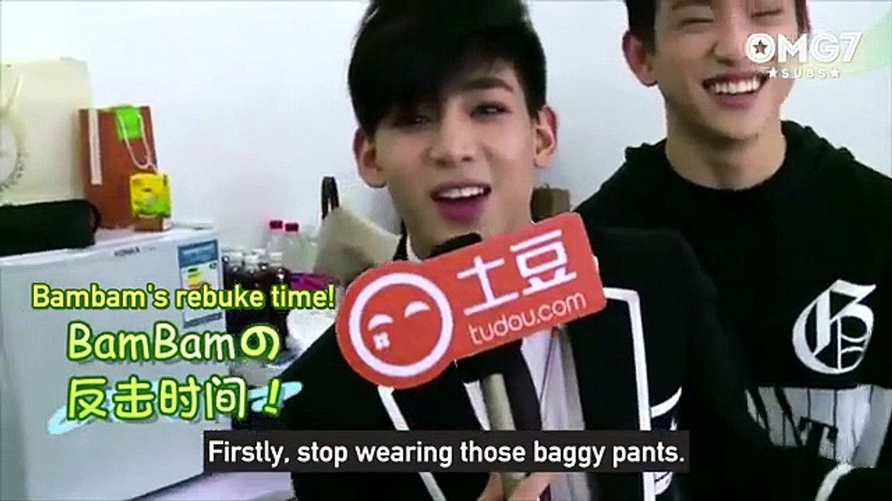 [ENG SUB] 150309 Tudou GOT7 Shanghai Showcase Backstage