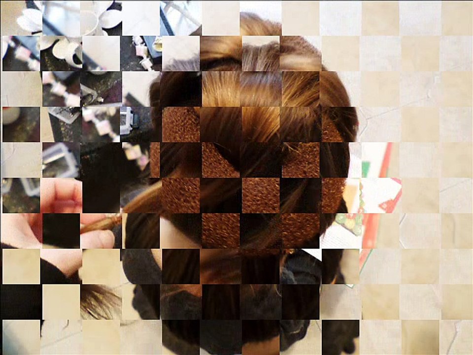 Coiffure Sapin de Noël