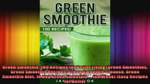 Green Smoothie 100 Recipes for Better Living Green Smoothies Green Smoothie Recipes