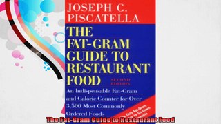 The FatGram Guide to Restaurant Food