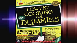 Lowfat Cooking For Dummies
