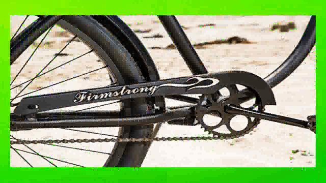Best buy Comfort Bikes JBikes by Firmstrong Bruiser Alloy Matte Black 26 inch Aluminum Mens Beach Cruiser