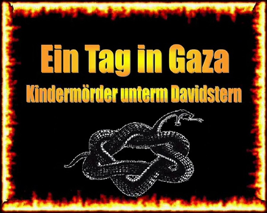 Ein Tag in Gaza - Kindermörder unterm Davidstern