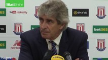 Manuel Pellegrini Injuries are making games very difficult