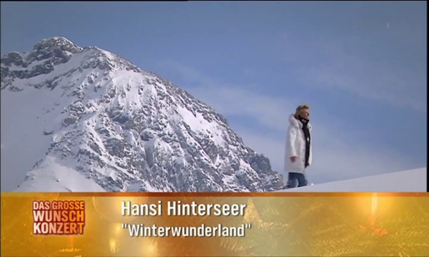 Hansi Hinterseer - Winterwunderland 2007 - video Dailymotion