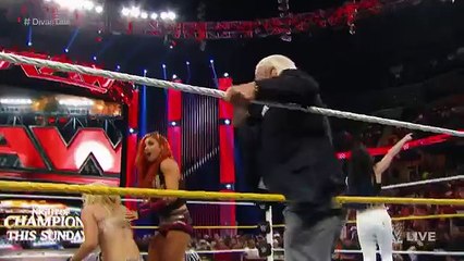 Charlotte vs Nikki Bella Divas Championship Match 2015