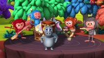Wild Animals Finger Family 3D _ Nursery Rhymes _ Rhymes For Children