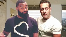 Salman Khan GIFTS Being Human T-Shirt To Sultan’s Co-star Tyron Woodley