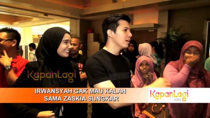 Irwansyah Gak Mau Kalah Sama Zaskia Sungkar