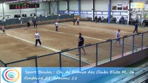 Quatrième tour,  Club Elite masculin J6, Fontaine contre Romans, Sport Boules, saison 2015-2016