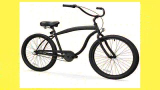 Best buy Cruiser Bikes  sixthreezero Mens In The Barrel 3Speed 26Inch Beach Cruiser Bicycle Matte Black