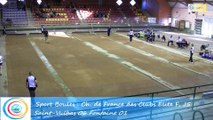 Second tour intégral, Club Elite Féminin J5, Saint-Vulbas vs Fontaine, Sport-Boules, saison 2015-2016