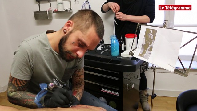 Tatouage. Morlaix passe sous les aiguilles