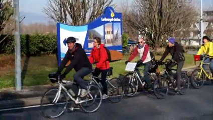 La Vélorution planétaire Cop 21  à Chambéry