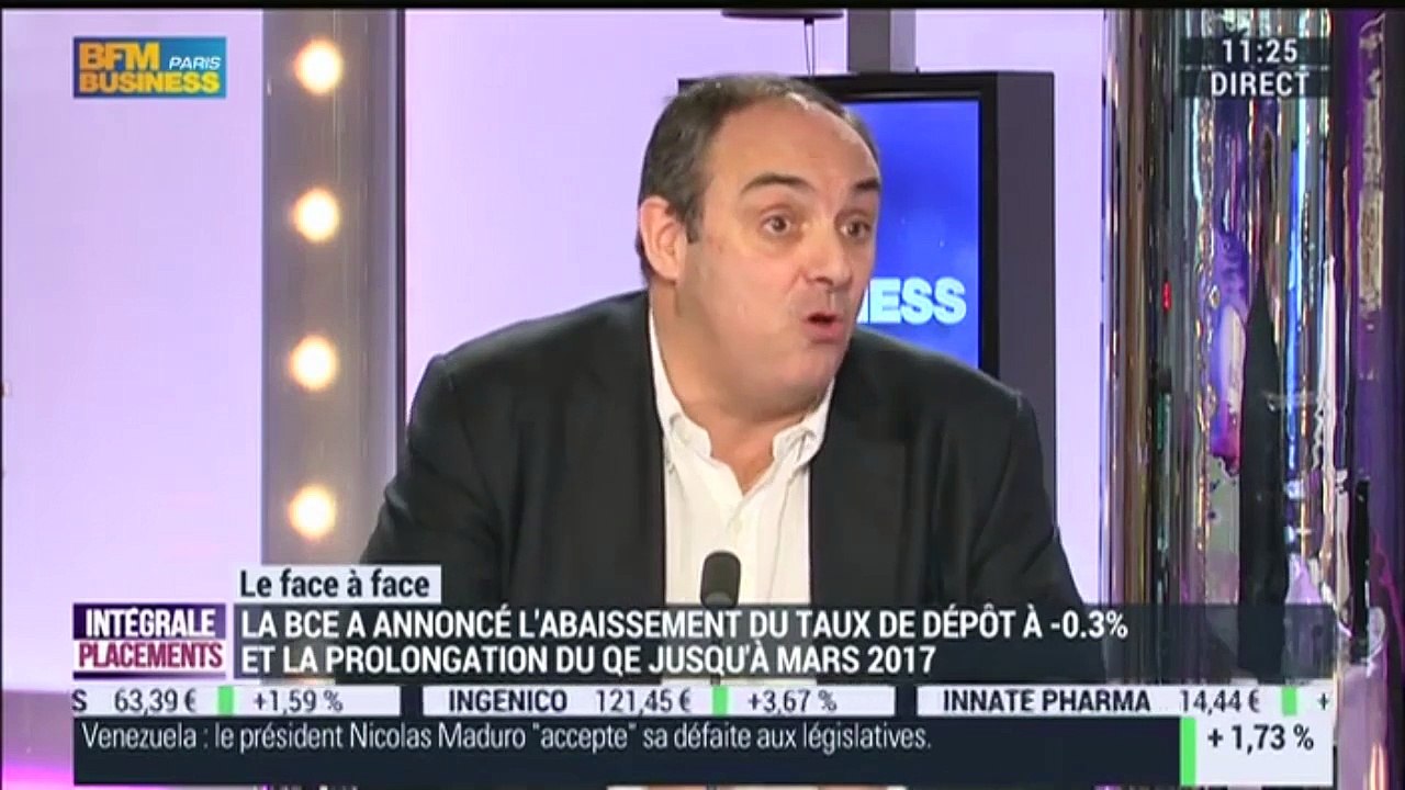 La minute d'Olivier Delamarche: BCE: " Monter les QE ça ne relance pas l'inflation" - 07/12
