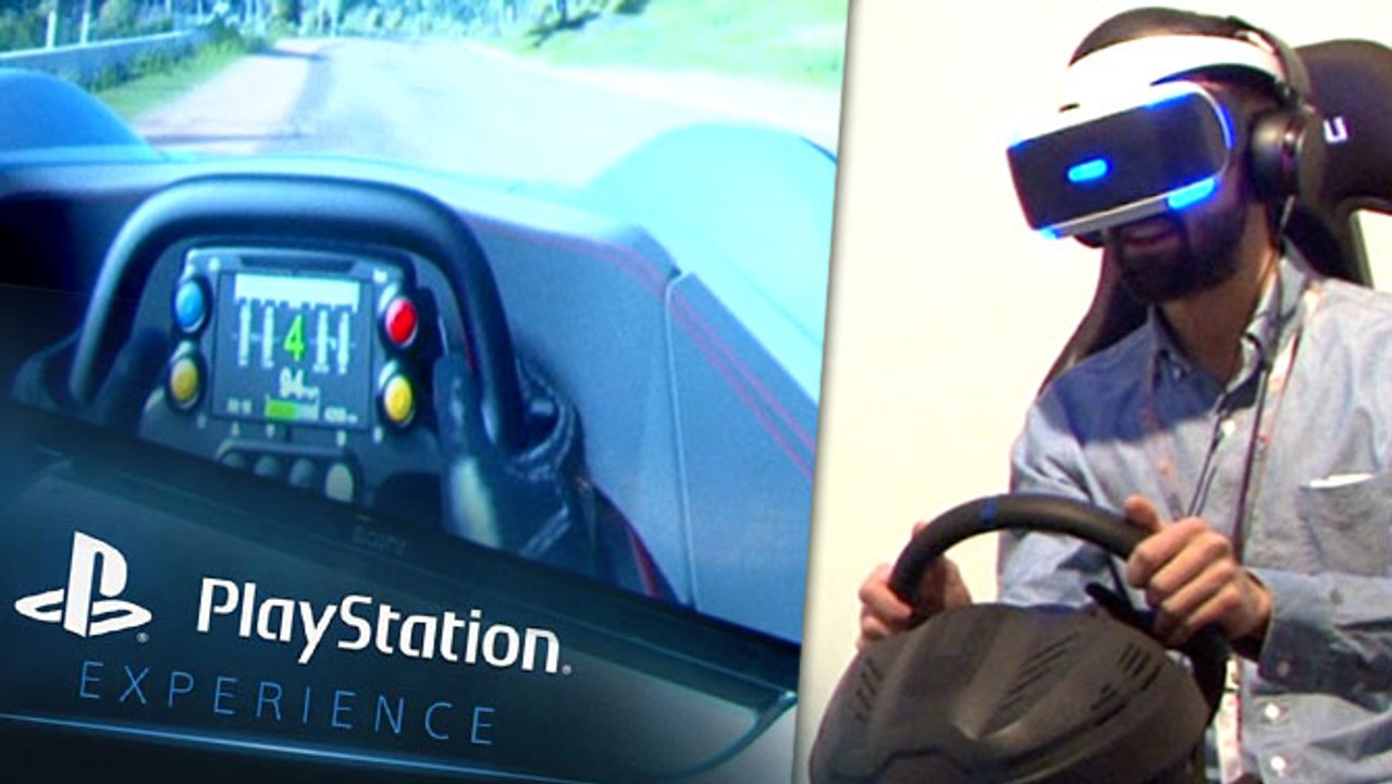 PlayStation Experience : On a essayé DriveClub VR, ça décoiffe !
