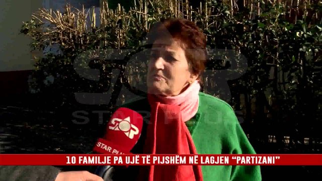 10 FAMILJE PA UJË TË PIJSHËM NË LAGJEN “PARTIZANI”