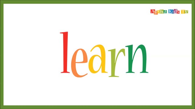 learn colors in english تعلم الألوان باللغة الانجليزية