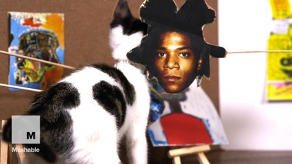 Cute kittens put purrrfect touches on renowned artwork