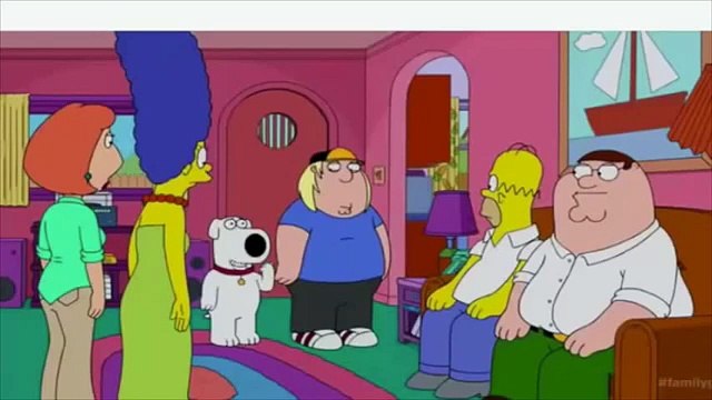 The Simpsons Guy Meets Tom And Jerry