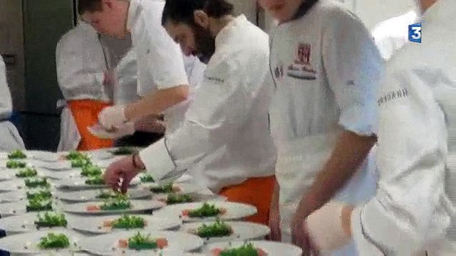 Des grands chefs bourguignons ont cuisiné pour les Restaurants du Coeur