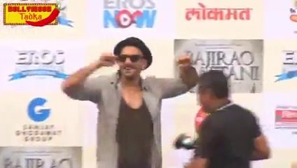 Ranveer Singh Caught In Several Funny Facial Expressions Like Angry Bird !
