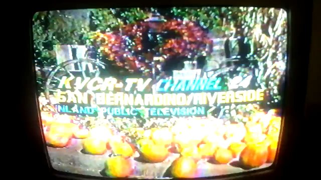 KVCR ID 1988 and CTW logo 1978