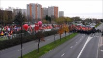 manifestation du 2 décembre Soutien aux camarades d'Air France