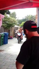 Il y a les stunters... et ceux qui essaient de l'être