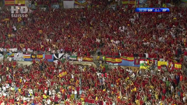 اهداف مباراة اسبانيا 1-0 المانيا - نهائي يورو 2008