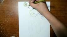 Drawing The Hulk in 3D - Cool Optical Illusion Trick Art