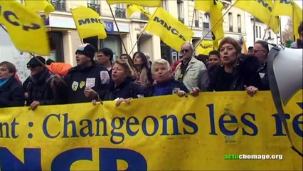Manifestation des Chômeurs - 5 décembre 2015