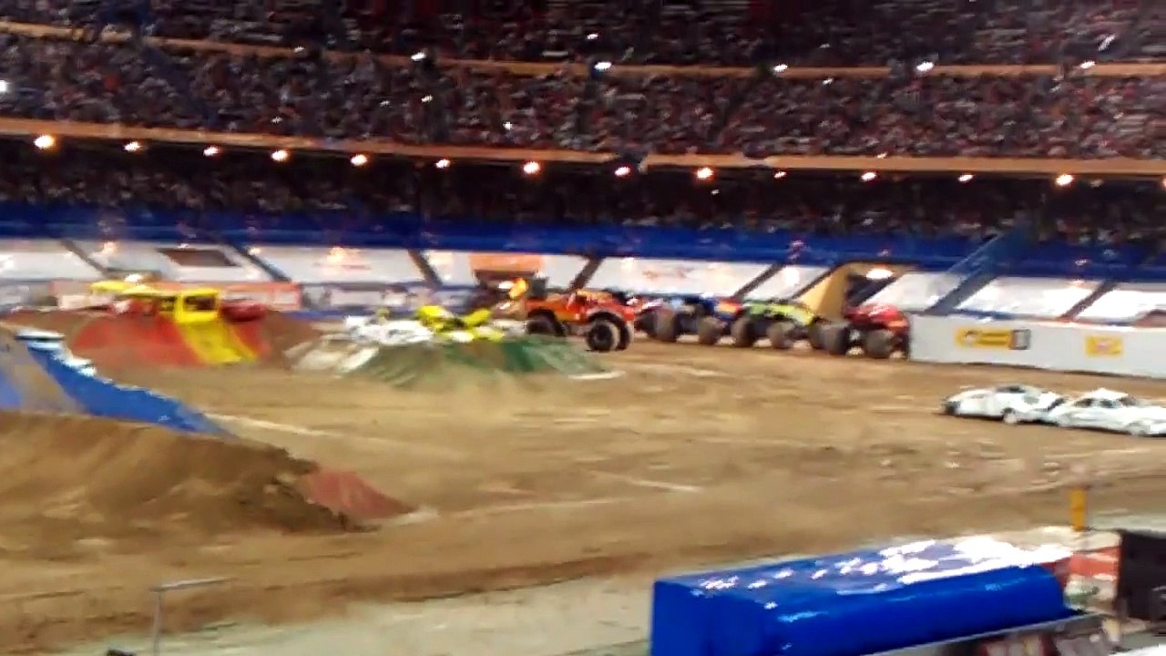 best monster truck backflips, monster truck backflip, monster truck double backflip,