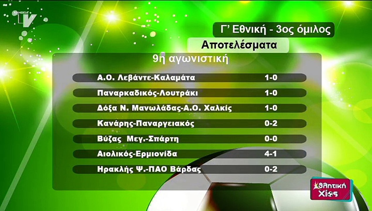 Αθλητική Χίος-30/11/15 α μέρος