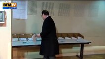 Le fail de François Hollande au moment de voter au 1er tour des régionales